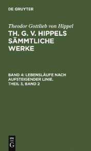 Cover von Lebensläufe nach aufsteigender Linie, Theil 3, Band 2
