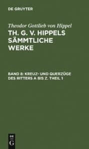 Cover von Kreuz- und Querzüge des Ritters A bis Z. Theil 1