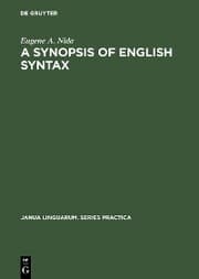 Cover von A Synopsis of English Syntax