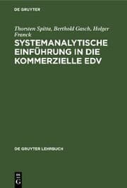 Cover von Systemanalytische Einführung in die kommerzielle EDV