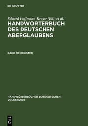 Cover von Register