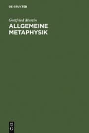 Cover von Allgemeine Metaphysik