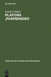 Cover von Platons 'Parmenides'