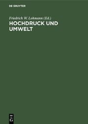 Cover von Hochdruck und Umwelt