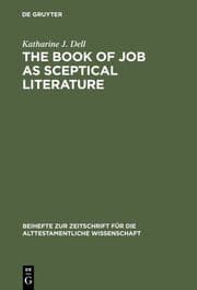 Cover von The Book of Job as Sceptical Literature