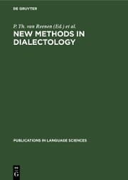 Cover von New Methods in Dialectology