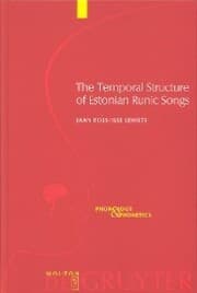 Cover von The Temporal Structure of Estonian Runic Songs