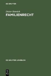 Cover von Familienrecht