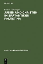Cover von Juden und Christen im spätantiken Palästina