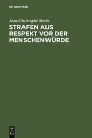 Cover von Strafen aus Respekt vor der Menschenwürde