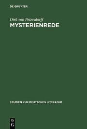 Cover von Mysterienrede