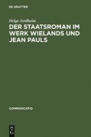 Cover von Der Staatsroman im Werk Wielands und Jean Pauls