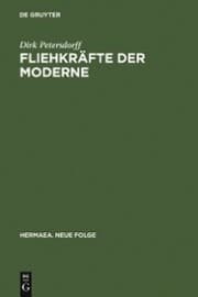 Cover von Fliehkräfte der Moderne
