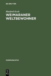 Cover von Weimaraner Weltbewohner