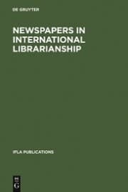 Cover von Newspapers in International Librarianship