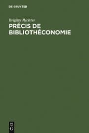 Cover von Précis de Bibliothéconomie