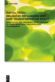 Cover von Religiöse Erfahrung und ihre transformative Kraft