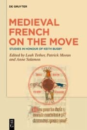 Cover von Medieval French on the Move