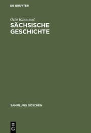 Cover von Sächsische Geschichte