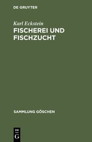 Cover von Fischerei und Fischzucht