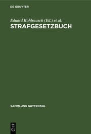 Cover von Strafgesetzbuch [für das Deutsche Reich]