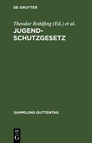 Cover von Jugendschutzgesetz