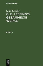 Cover von [Gesammelte Werke] G.E.Lessing's gesammelte Werke