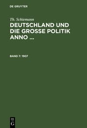 Cover von 1907