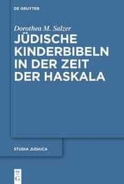 Cover von Jüdische Kinderbibeln in der Zeit der Haskala