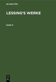 Cover von [Werke] Lessings Werke