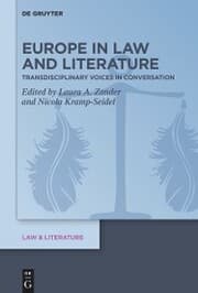 Cover von Europe in Law and Literature