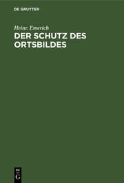 Cover von Der Schutz des Ortsbildes