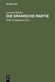 Cover von Die spanische Partie