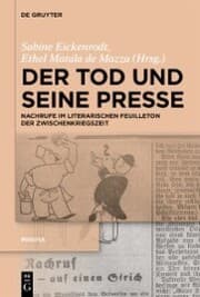 Cover von Der Tod und seine Presse