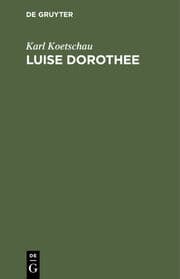Cover von Luise Dorothee