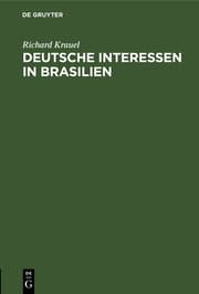 Cover von Deutsche Interessen in Brasilien