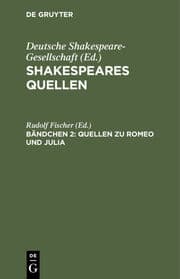 Cover von Quellen zu Romeo und Julia