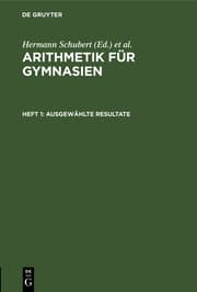 Cover von Ausgewählte Resultate