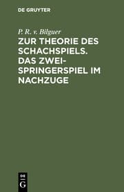 Cover von Das Zweispringerspiel im Nachzuge