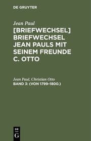 Cover von (Von 1799 - 1800.)