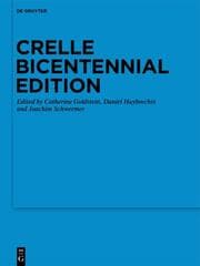 Cover von Crelle Bicentennial Edition