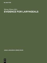 Cover von Evidence for laryngeals
