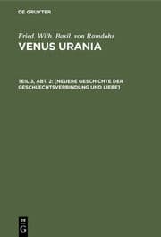 Cover von [Neuere Geschichte der Geschlechtsverbindung und Liebe]