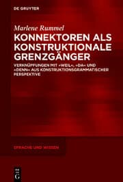 Cover von Konnektoren als konstruktionale Grenzgänger