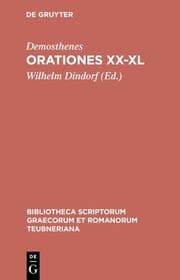 Cover von Orationes XX-XL