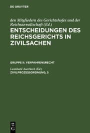 Cover von Zivilprozessordnung, 5