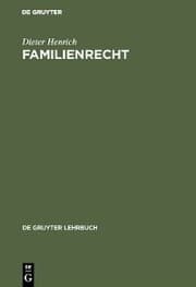 Cover von Familienrecht