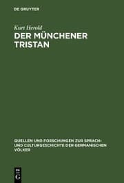 Cover von Der Münchener Tristan