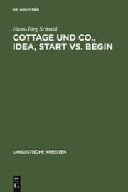 Cover von Cottage und Co., idea, start vs. begin