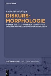 Cover von Diskursmorphologie